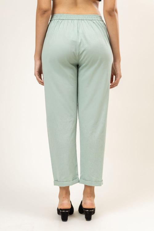 Jade Green Pants