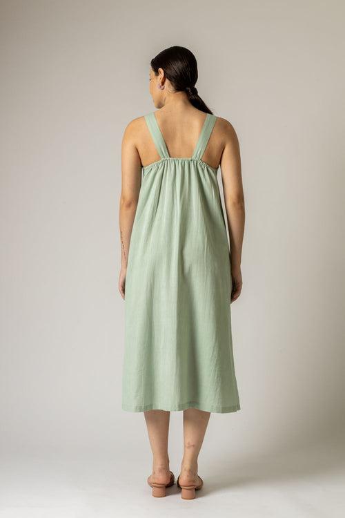 Iris Green Dress