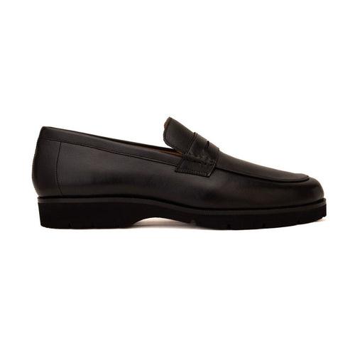 Extralight Black Penny Loafer Slipons