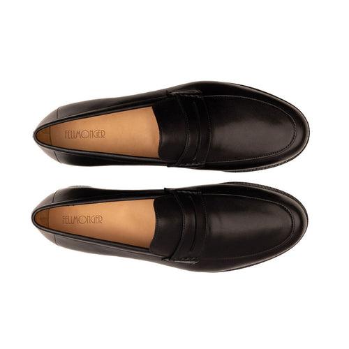 Extralight Black Penny Loafer Slipons