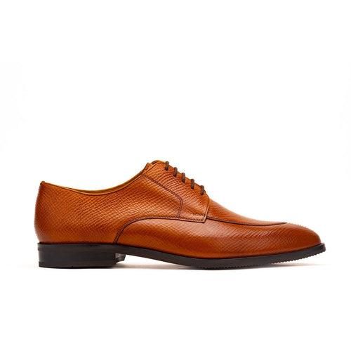 Tan Hatch Grain Apron Toe Classic Derby