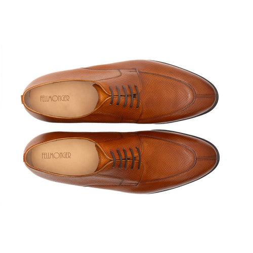 Tan Hatch Grain Apron Toe Classic Derby