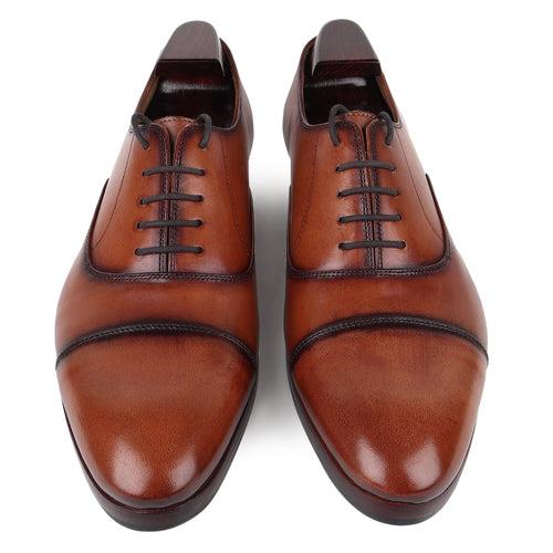 Combo-Tan Patina Leather Shoe + Belt