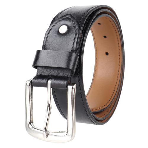 Black Classic Leather belt