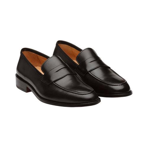 Black Classic Penny Loafers