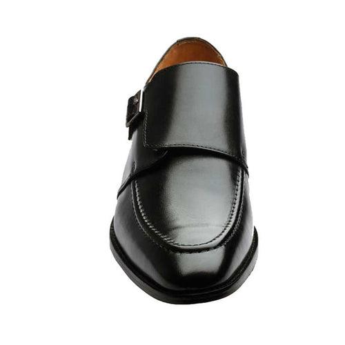 Black Side CLose Single Monkstrap