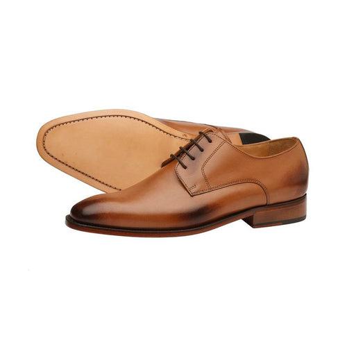 Tan Classic Plain derby