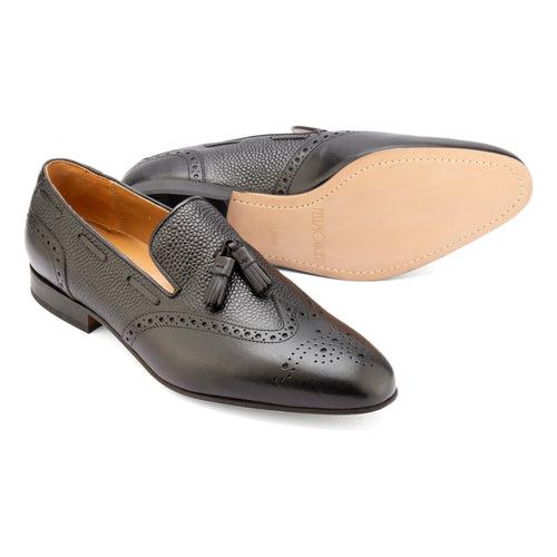 Black Tassel Loafers