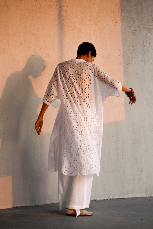 Saachi Cutwork Kurta Set