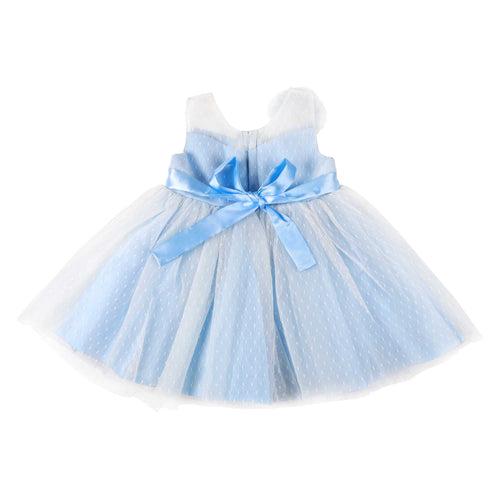 Blue Blossom Girls Party Dress