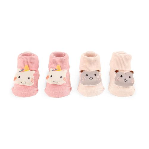 Unicorn and Bear Socks (Pack of 2)