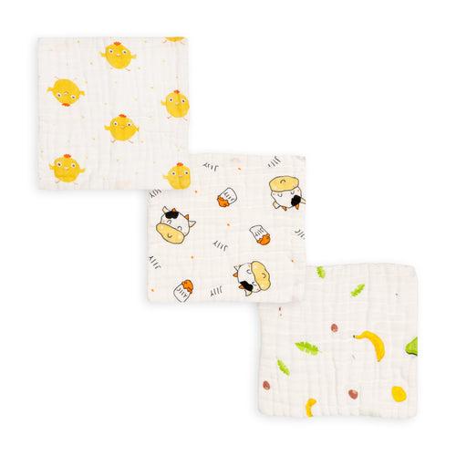 Moo Moo Wash cloth (Pack of 3)