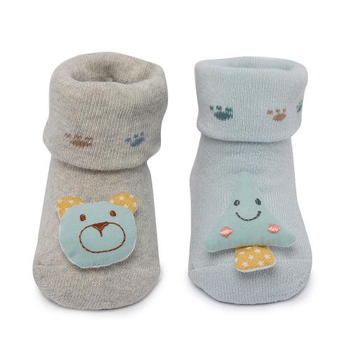 Teddy & Tree 3D Socks - 2 pack