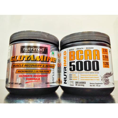 ULTIMATE RECOVERY Stack = BCAA + Glutamine