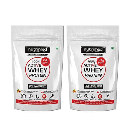 100% Active Whey Protein (2lbs + 2lbs)