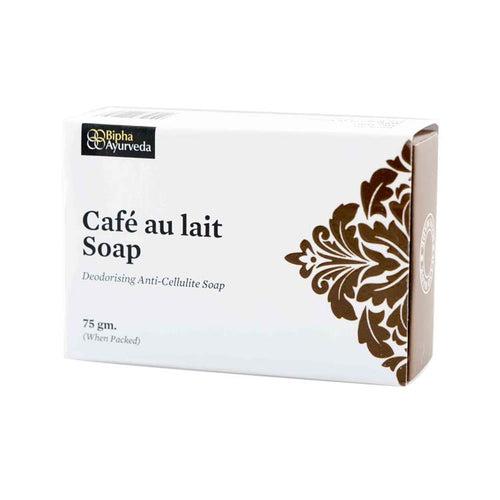 Cafe Au-lait Soap 75 gm - Deodorising Anti-Cellulite Soap