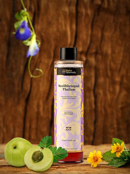 Neelibringhadi Thailam- Ayurveda hair oil for long and lustrous hair 175 ml