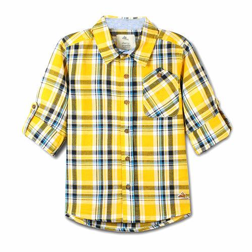 Bright Cotton Woven Shirt