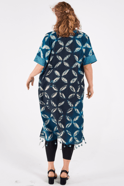 Blue Solitaire Kaftan