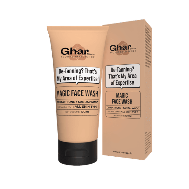 Magic Face wash With Sandalwood and Glutathione