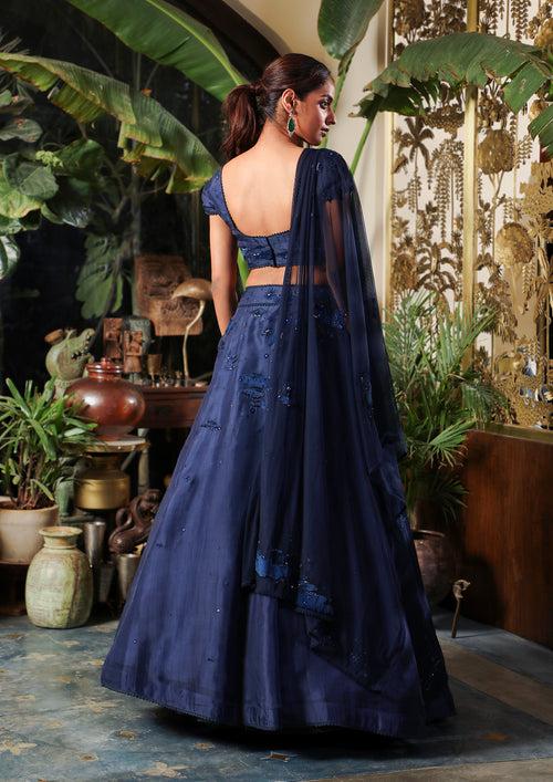 Neelam Blue Lehengas Set