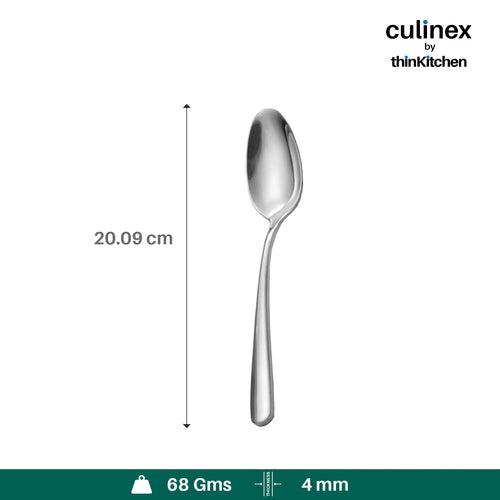 Culinex By Thinkitchen Dora All Purpose Serving Spoon Mirror Finish Set Of 2