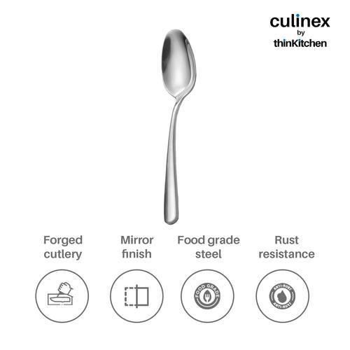 Culinex By Thinkitchen Dora All Purpose Serving Spoon Mirror Finish Set Of 2