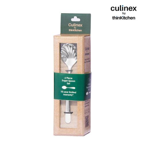 Culinex By Thinkitchen Dora Sugar Spoon Mirror Finish Set Of 6