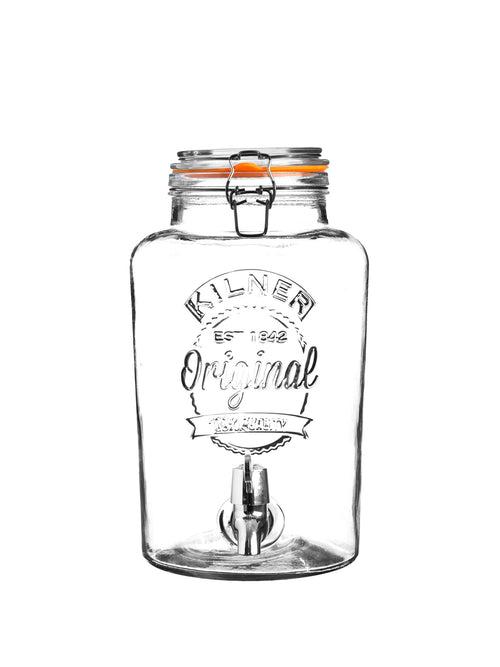 Kilner Clip Top Round Dispenser . 5 ltr