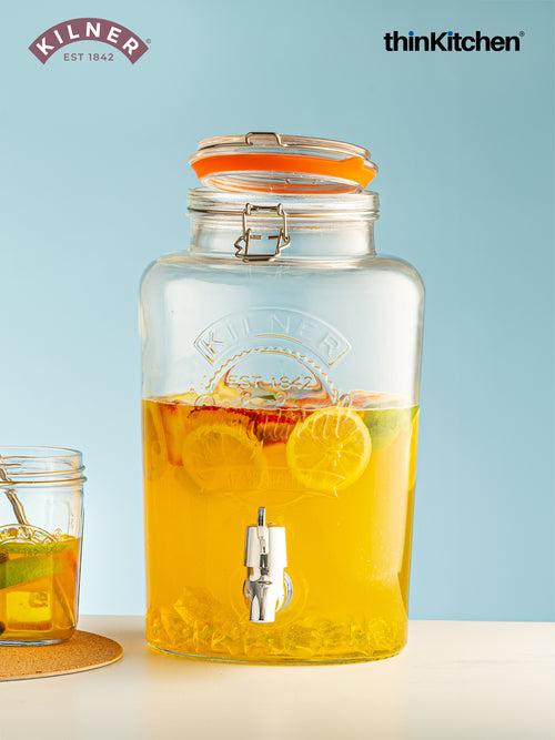 Kilner Clip Top Round Dispenser . 5 ltr