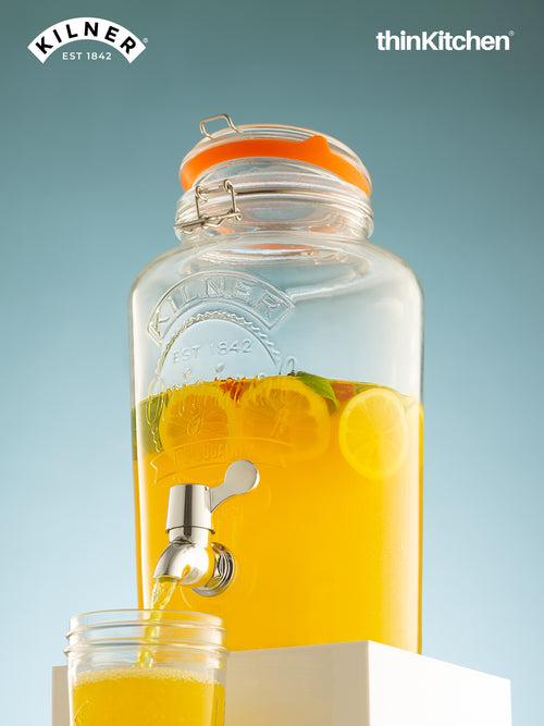 Kilner Clip Top Round Dispenser . 5 ltr