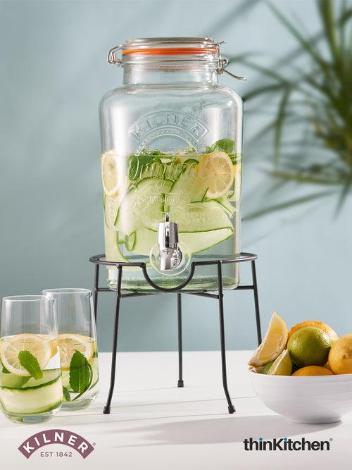 Kilner Clip Top Round Dispenser . 5 ltr