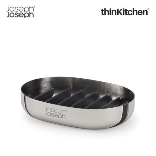 Joseph Joseph Easystore Luxe Quick Drain Stainless Steel Soap Dish