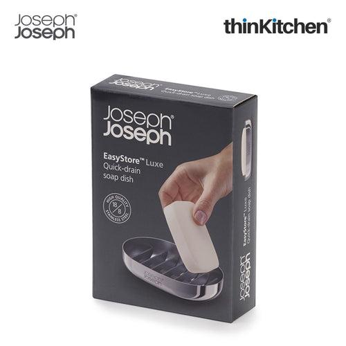 Joseph Joseph Easystore Luxe Quick Drain Stainless Steel Soap Dish