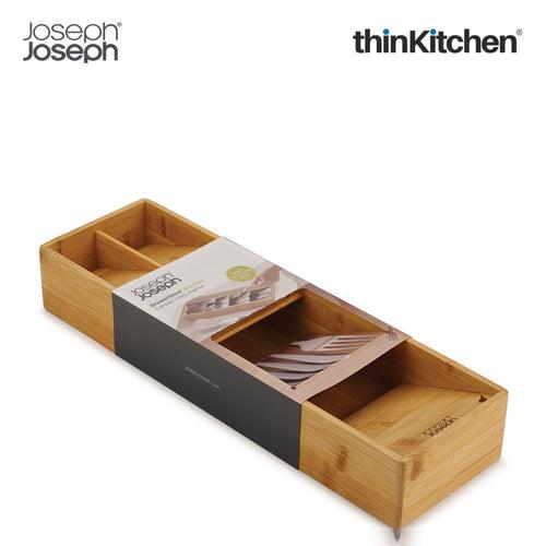 Joseph Joseph Drawerstore Bamboo Compact Cutlery Organiser