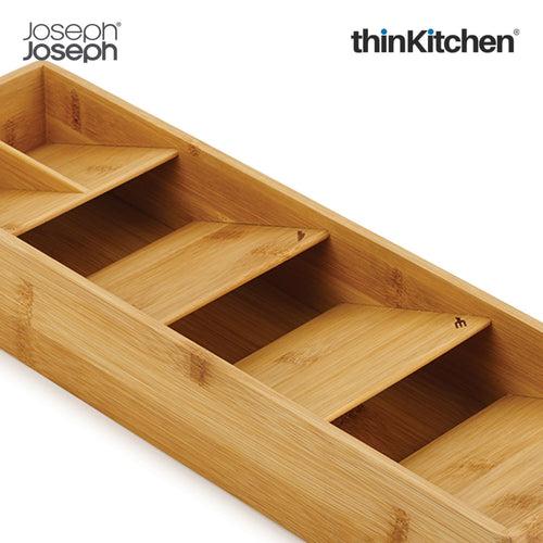 Joseph Joseph Drawerstore Bamboo Compact Cutlery Organiser