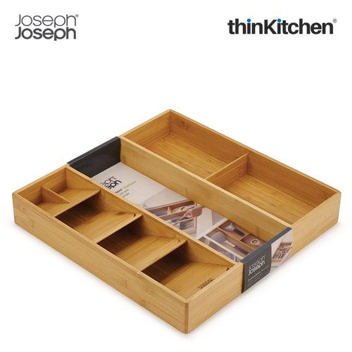 Joseph Joseph Drawerstore Bamboo Cutlery Utensil Gadget Organiser