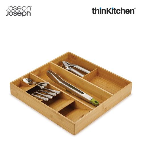 Joseph Joseph Drawerstore Bamboo Cutlery Utensil Gadget Organiser