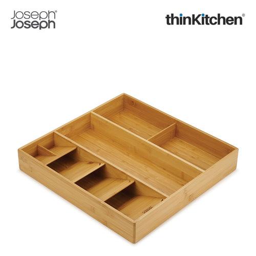 Joseph Joseph Drawerstore Bamboo Cutlery Utensil Gadget Organiser