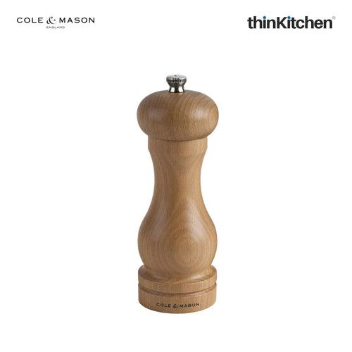 Cole And Mason Beech Capstan Salt Pepper Mill Set