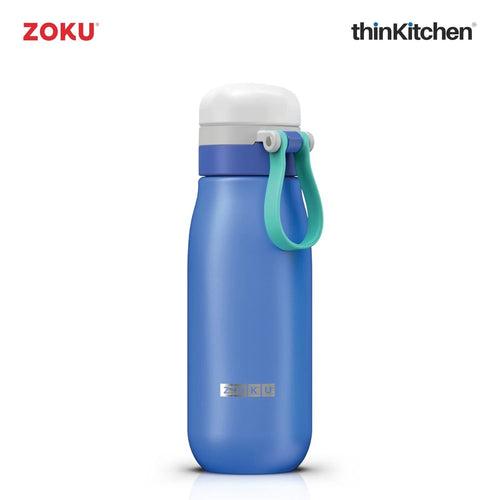 Zoku Blue Lunch Box And Water Bottle Set