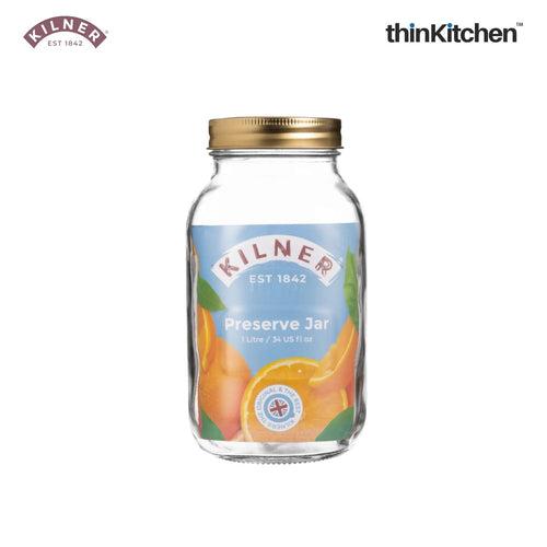 Kilner 1 Litre Preserve Jar - Set of 4