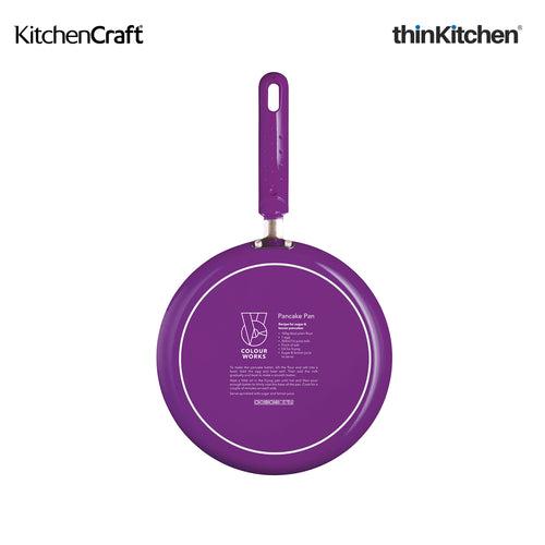 Colourworks Purple Crepe Pan