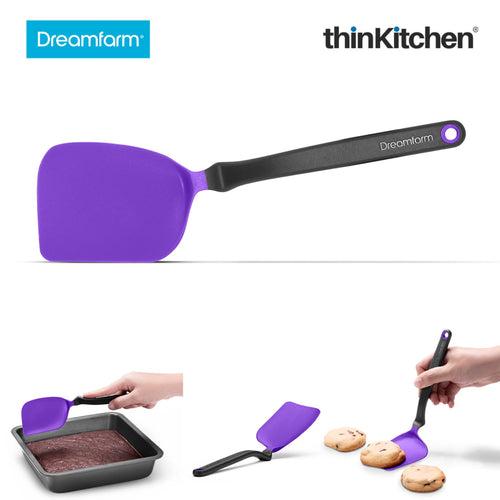 Dreamfarm Mini Chopula Super Flexible Chopping Sit Up Spatula Purple