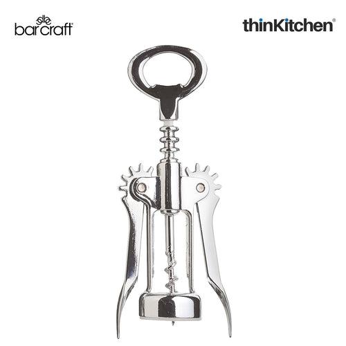 Barcraft Double Handled Chrome Wing Corkscrew