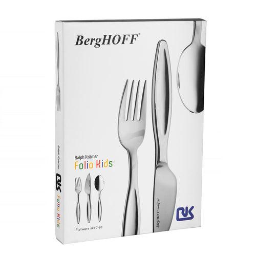 Berghoff Essentials Folio Kids Flatware Set Of 3