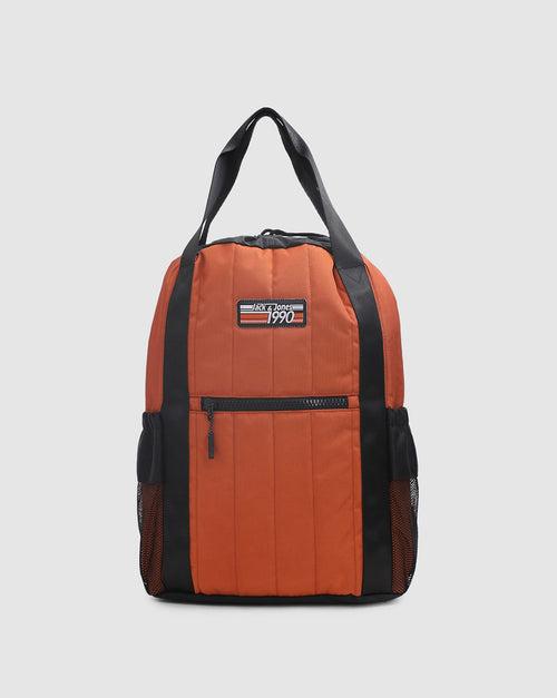 JACK & JONES ORANGE UTILITY BACKPACK