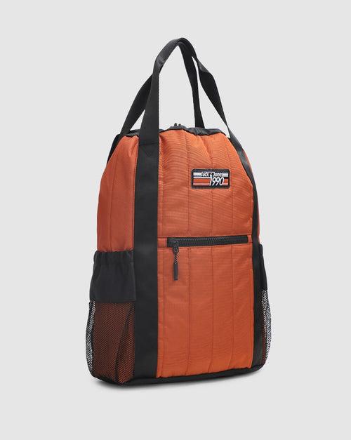 JACK & JONES ORANGE UTILITY BACKPACK