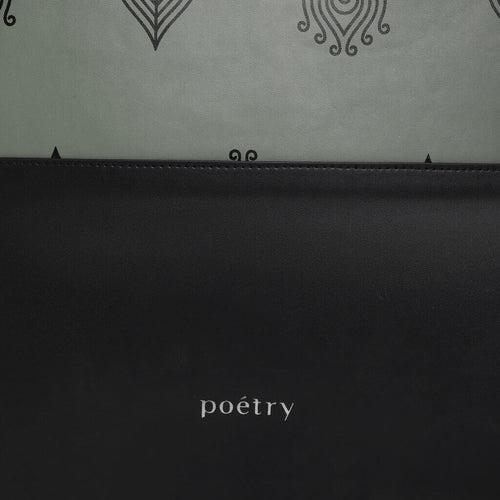 Poetry colossal tote bag