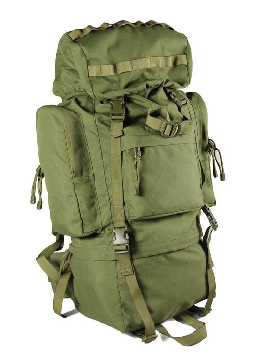 Tactical Rucksack – Olive Green - 65L